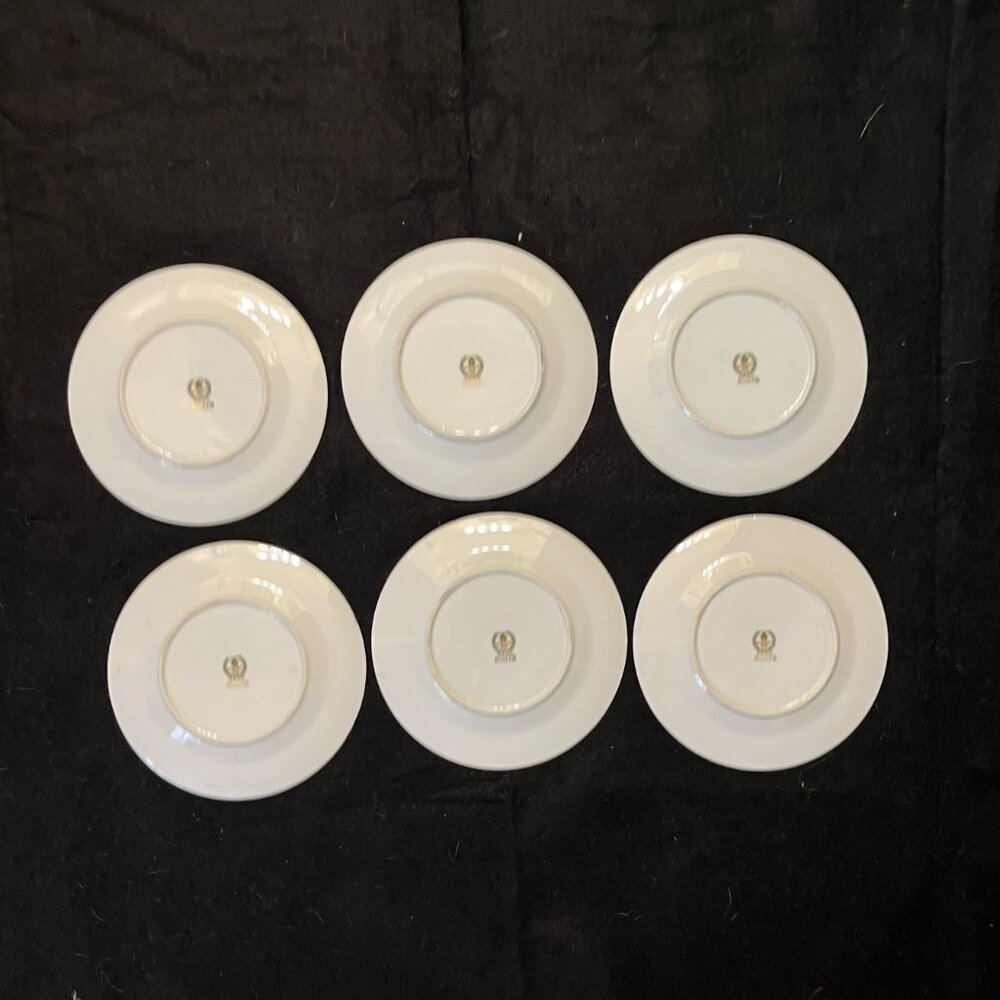 6 - Vintage Fukagawa Arita China Salad/Bread/Dessert Plates - Picture 2 of 11
